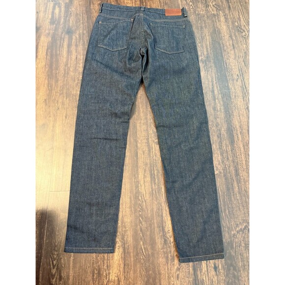Men's Skinny Jeans - Dark Blue - Picture 7 of 8